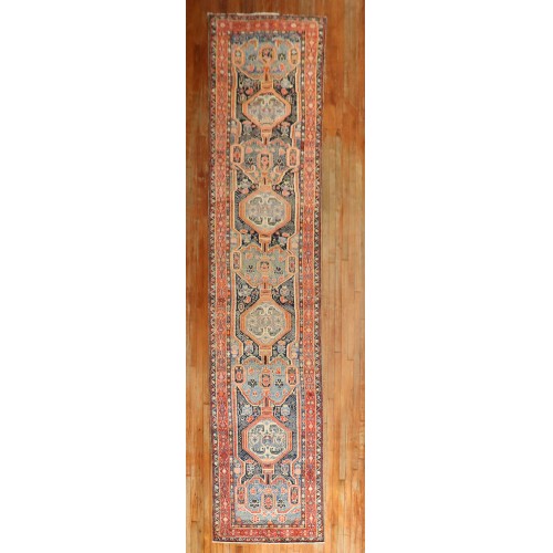 Traditional Persian Malayer Runner No. j2292