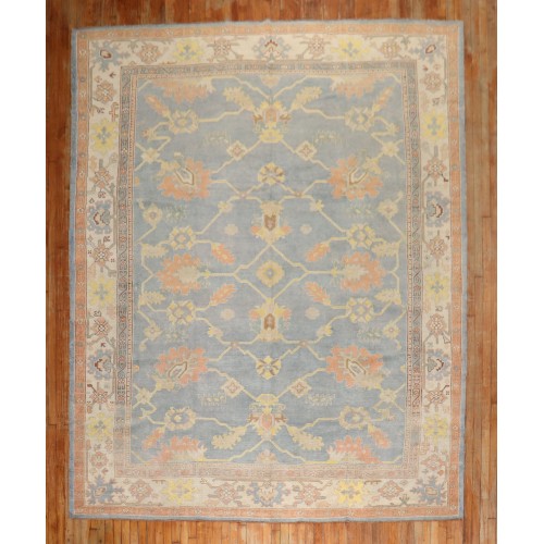 Blue Antique Oushak Rug No. j2314