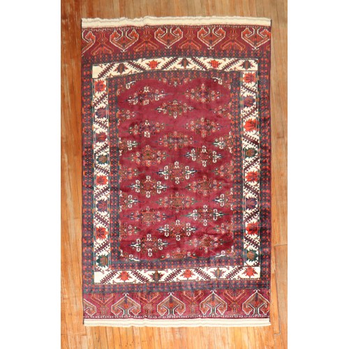 Vintage Turkeman Rug No. j2357