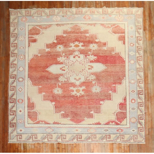 Vintage Room Size Square Rug No. j2452