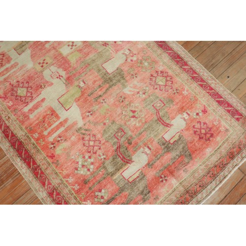 Pink Antique Karbagh Caravan Rug No. j2498