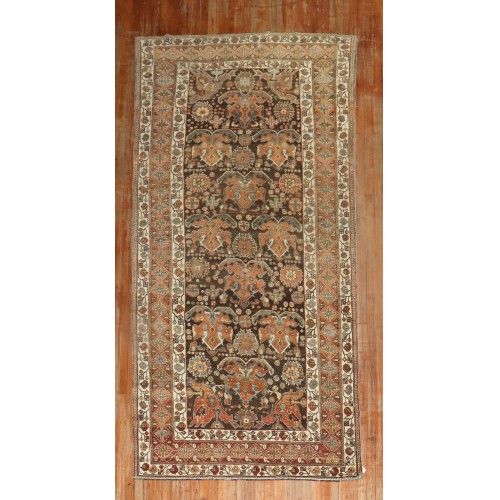 Brown Tribal Kurd Rug No. j2512