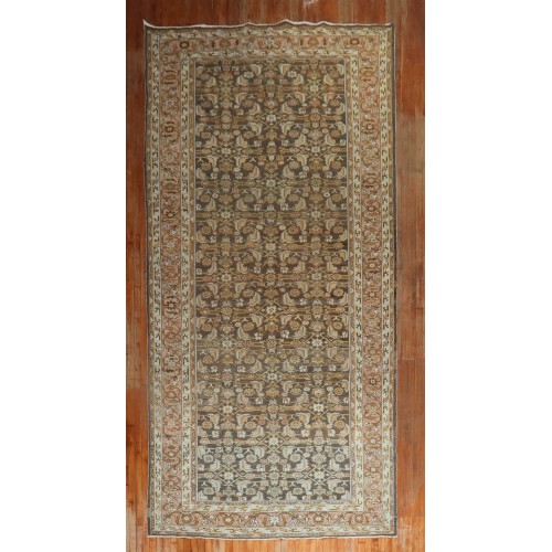 Brown Persian Malayer Corridor Rug No. j2529