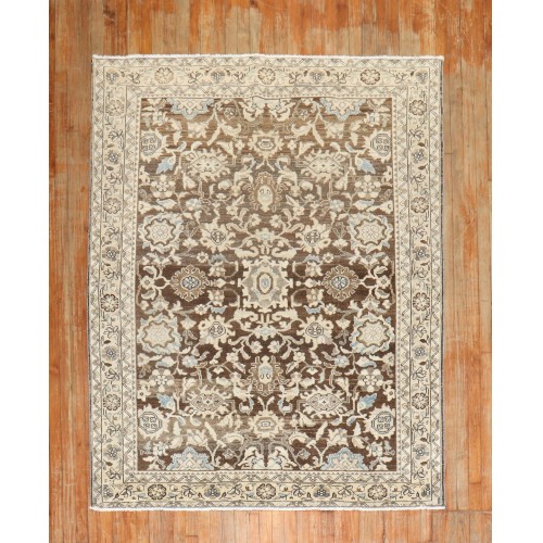 Brown Persian Malayer Rug No. j2550