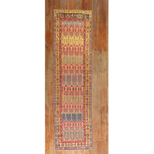 19th Century Antique Turkish Melas Runner No. j2588