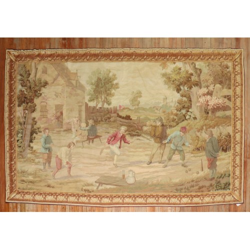 Large Early 19th Century French Tapestry No. j2620