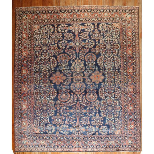 Navy Persian Lilihan Carpet No. j2658