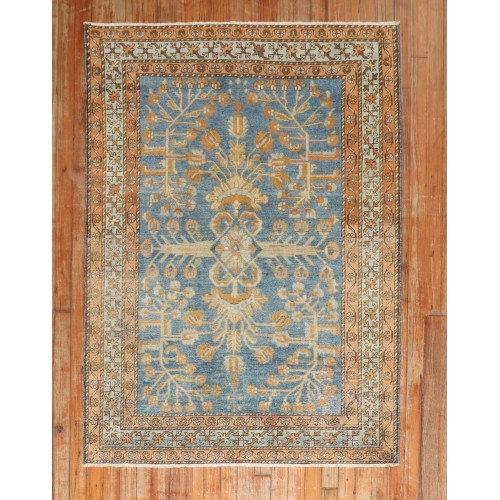 Blue Persian Lilihan Scatter Rug No. j2695