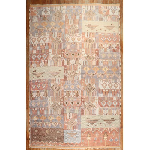 Whimsical Oversize Moroccan Rug No. j2720