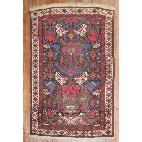 Antique Caucasian Dragon Kuba Rug No. j2791