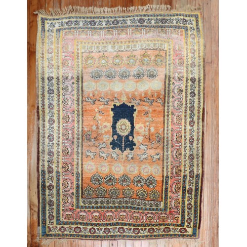 Hadji Jali Li Persian Puppy Tabriz Rug No. j2792