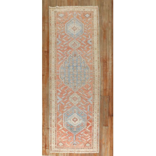 Antique Mazlagan Malayer Runner No. j2830