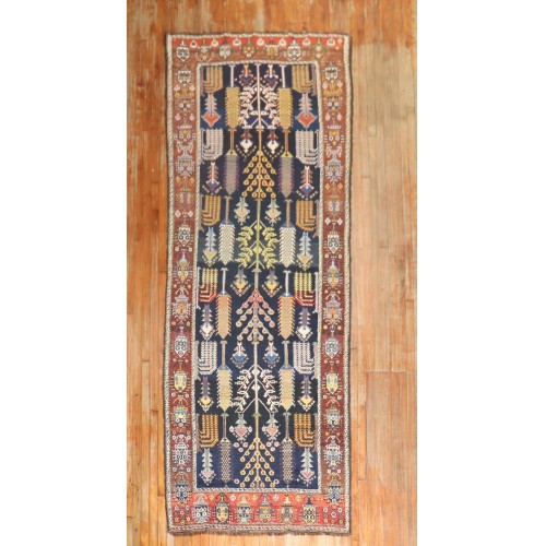 Kurd Willow Tree Persian Bakhtiari Runner No. j2846