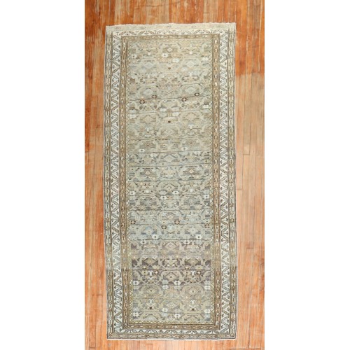 Gray Persian Malayer Wide Runner No. j2900