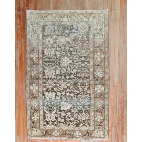 Brown Persian Bidjar Rug No. j2916