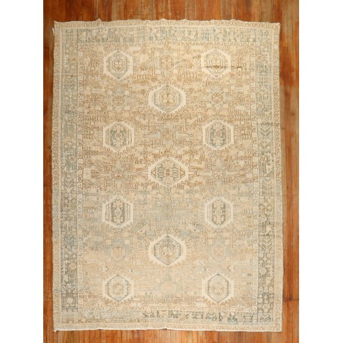 Soft Brown Heriz Karadja Rug No. j2923