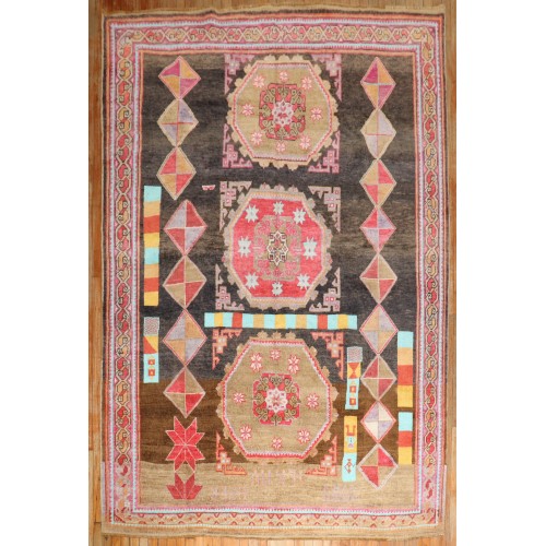 Funky Turkish Kars Carpet No. j2939