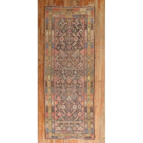 Dingy Worn Persian Runner No. j2965