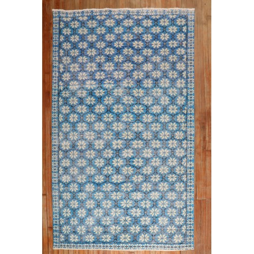 Blue Turkish Deco RUg No. j2983