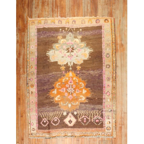 Vintage Kars Floral Carpet No. j3053