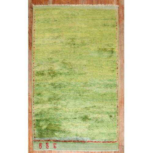 Lime Green Turkish Tulu Rug No. j3077