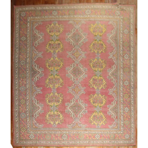 Large Crab Design Oushak Rug No. j3139