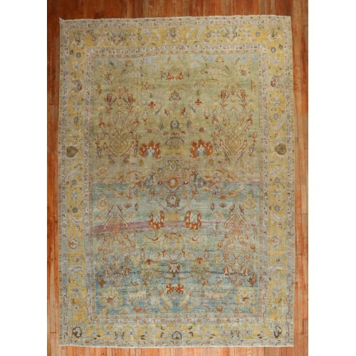 Mysterious Antique Sarouk Rug No. j3208