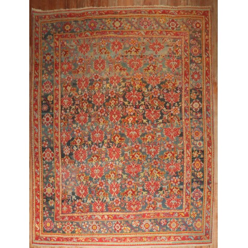 Antique Turkish Oushak Rug No. j3213