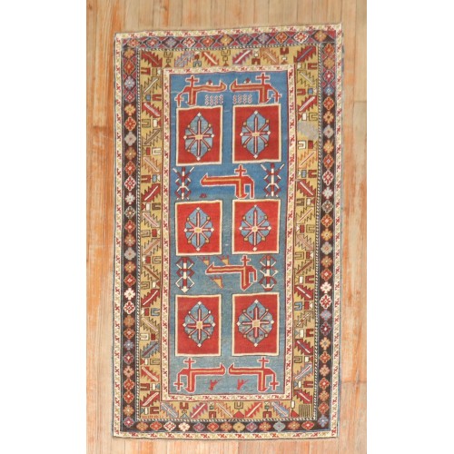 19th Century Karaghashli Caucasian Rug No. j3223