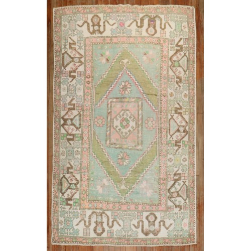 Pastel Anatolian Turkish Rug No. j3274