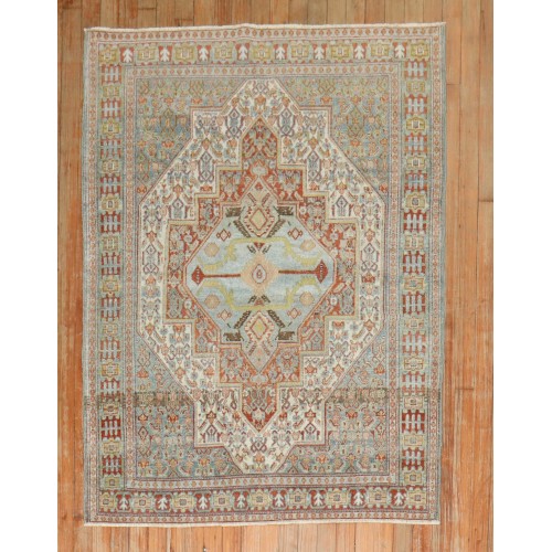 Antique Senneh Scatter Rug No. j3278