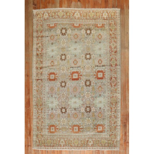 Persian Antique Senneh Accent Rug No. j3358