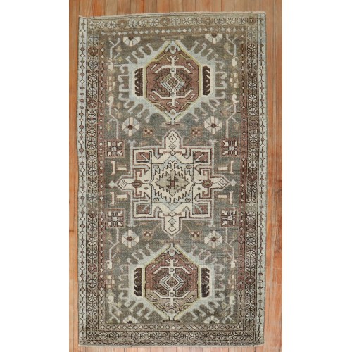 Charcoal Antique Persian Heriz No. j3359