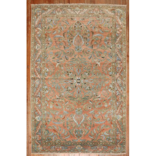 Terracotta Antique Sarouk Rug No. j3365