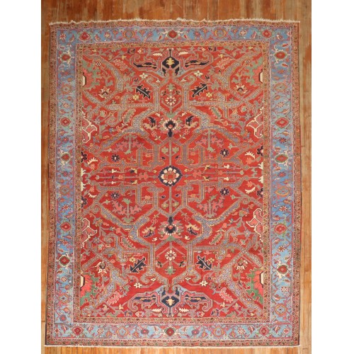 Dragon Pattern Antique Heriz rug No. j3405