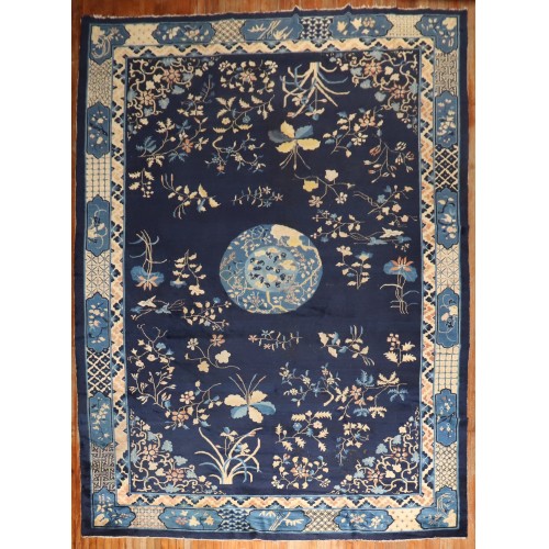 Chinese Navy Rug No. j3497