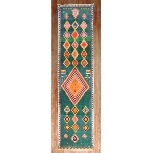 Funky Turkish Anatolian Runner No. j3529