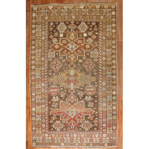 Brown Caucasian rug No. j3539