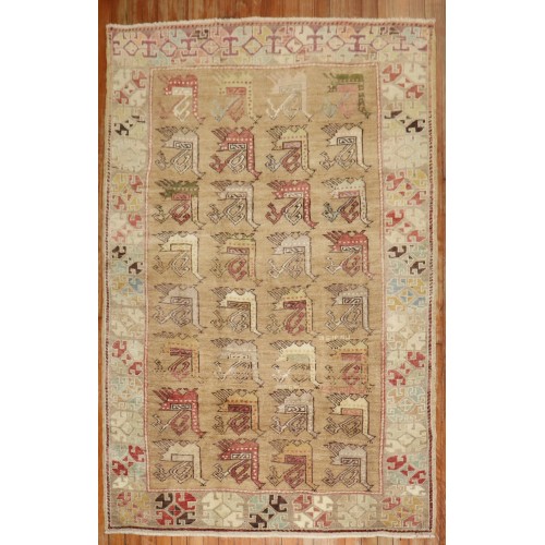 Turkish Anatolian Swan Rug No. j3542