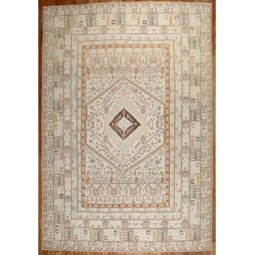 Vintage Moroccan Geometric Rug No. j3547