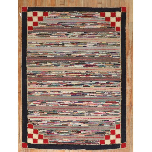 American Hooked Accent Rug No. j3607