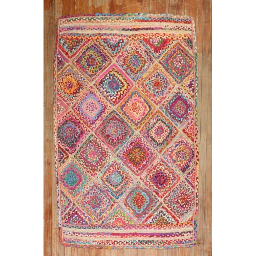 Central Asian Braid Rug No. j3694