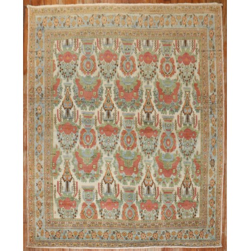 Antique Afshar Square Rug No. j3746