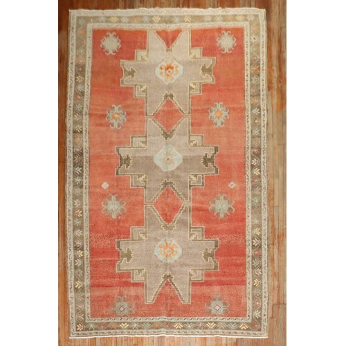 Vintage Tribal Turkish Kars Rug No. j3772