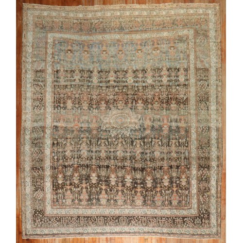 Antique Afshar Square Room Rug No. j3799