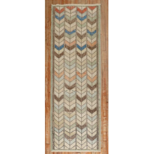 Geometric Turkish Deco Runner No. j3829