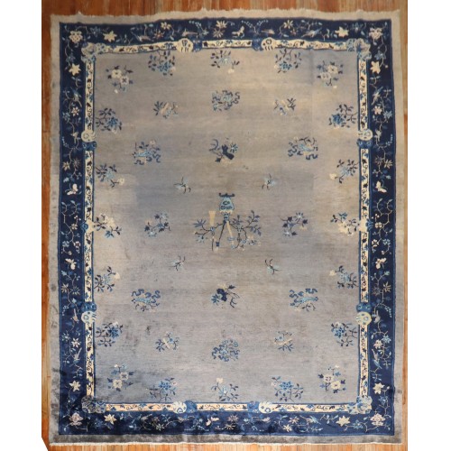 Gray Chinese Peking Rug No. j3852