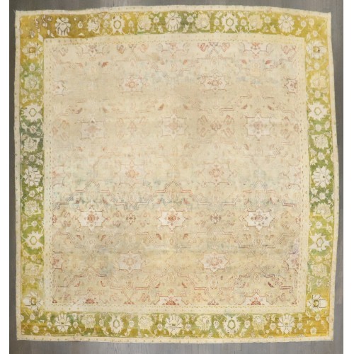 Square 19th Century Agra Carpet No. j4181