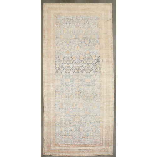 Light Blue Malayer Corridor Rug No. j4216