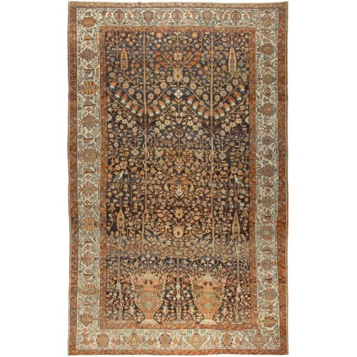 Persian Bakhtiari Oversize Snake Rug No. j4393